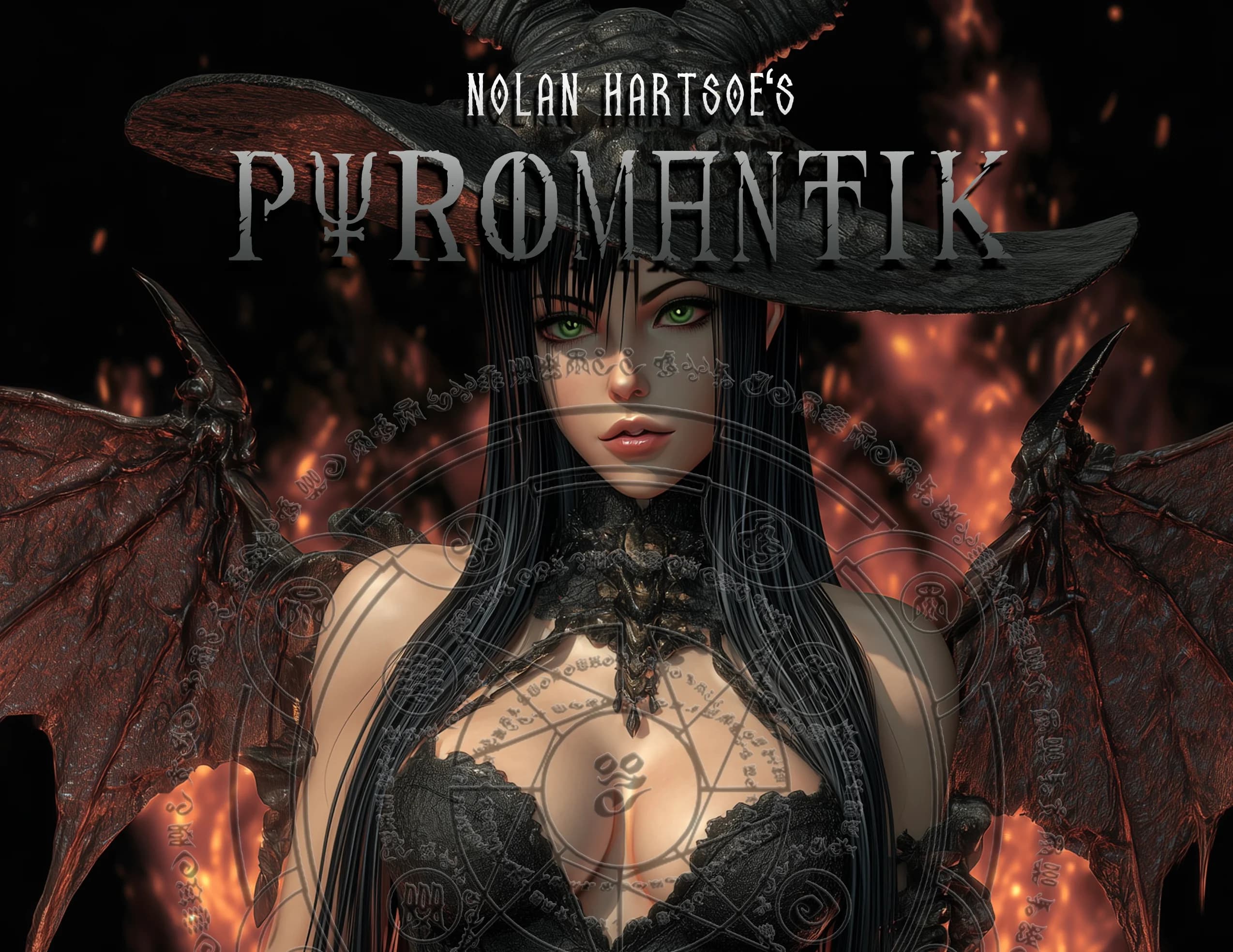 Nolan Hartsoe's PYROMANTIK #0-4 FINALE DARK FANTASY COMIC