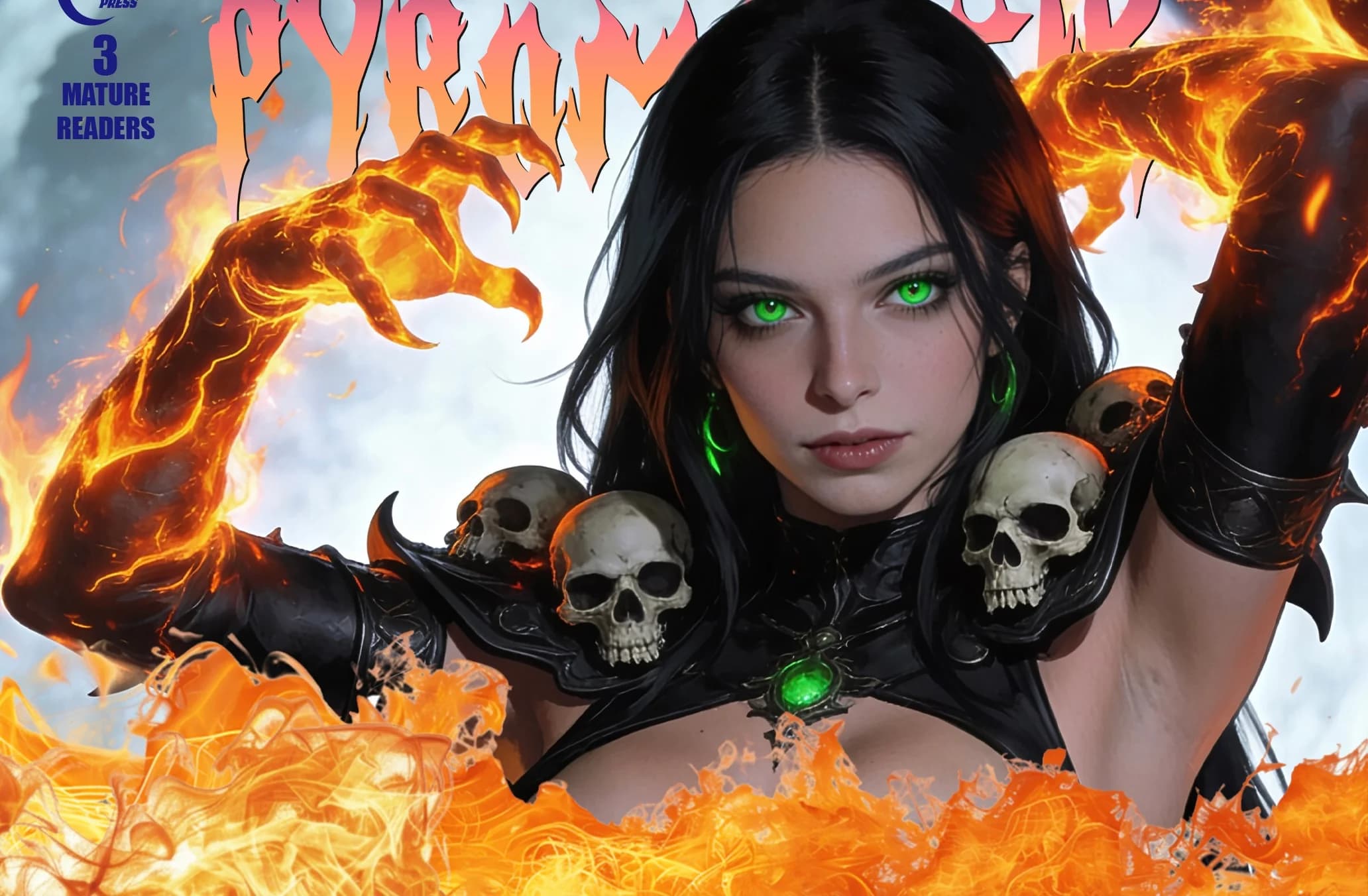 Nolan Hartsoe's PYROMANTIK #0-4 FINALE DARK FANTASY COMIC