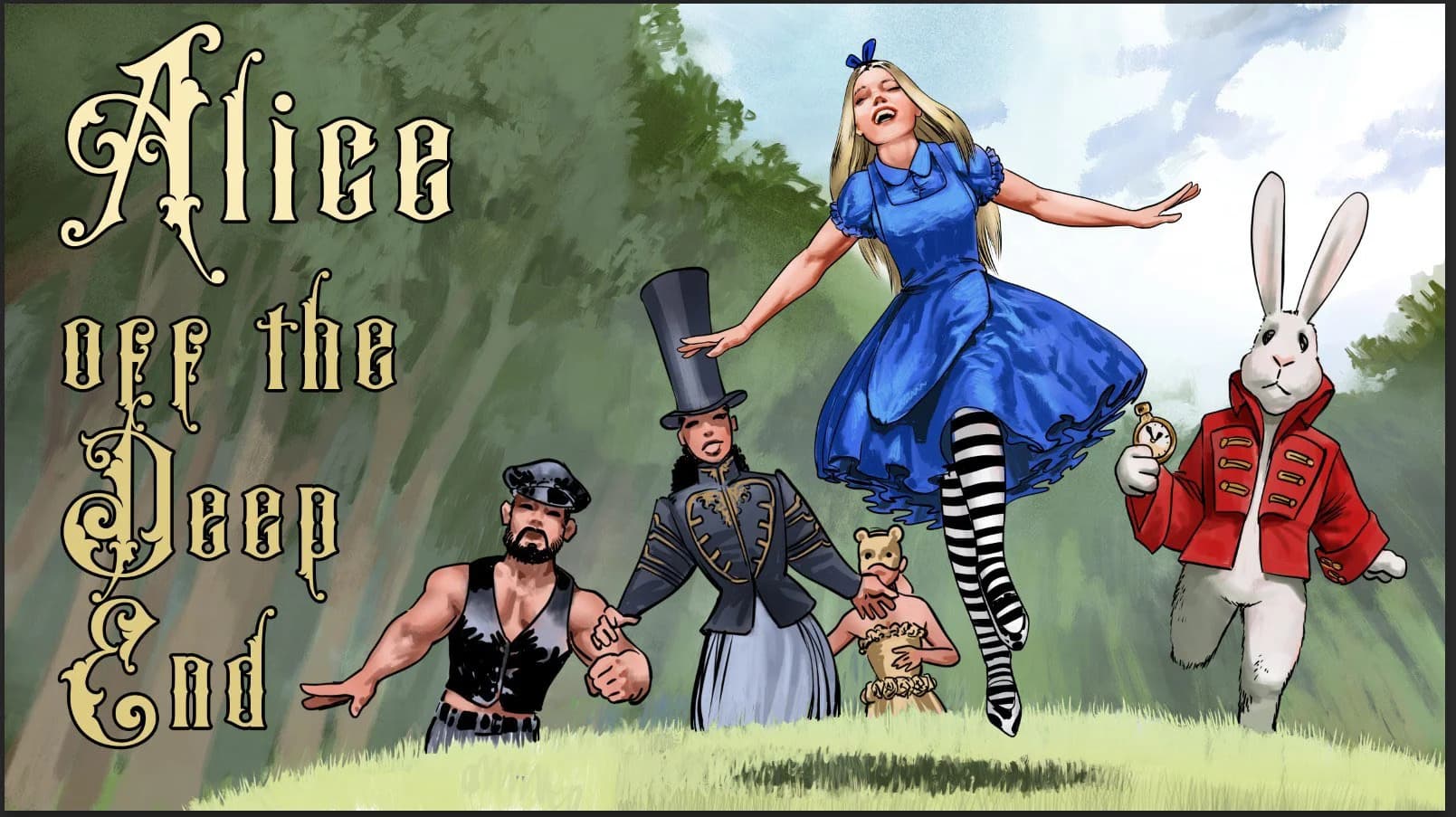 Alice off the deep end, book 1